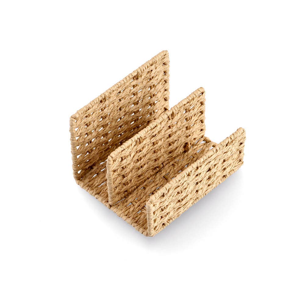 Boîte à lettres, Vannerie: Nature / Env. 15,5 x 12,5 x 10,6 cm