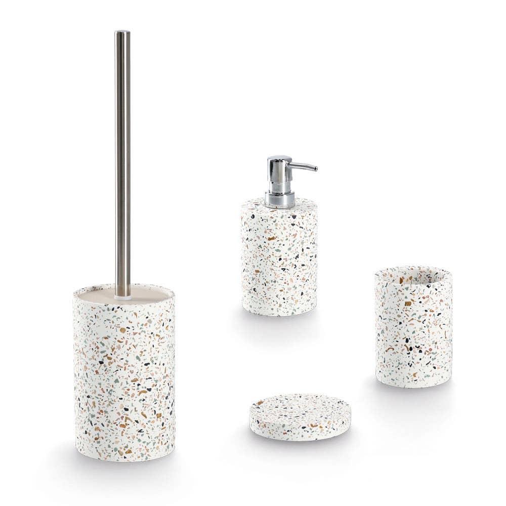 Brosse de toilette "Terrazzo", ciment