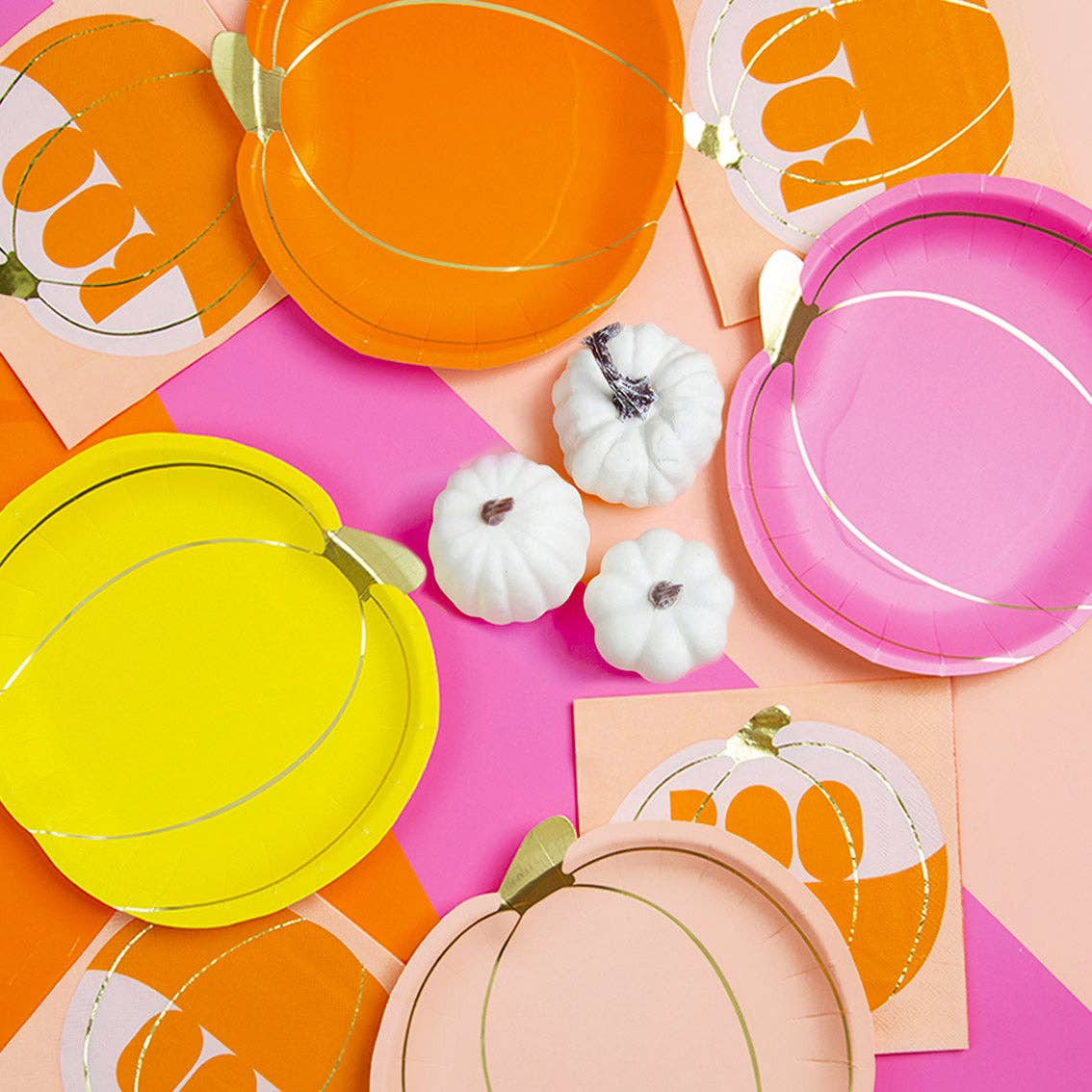 Serviettes en papier Pumpkin Halloween | Paquet de 16 |