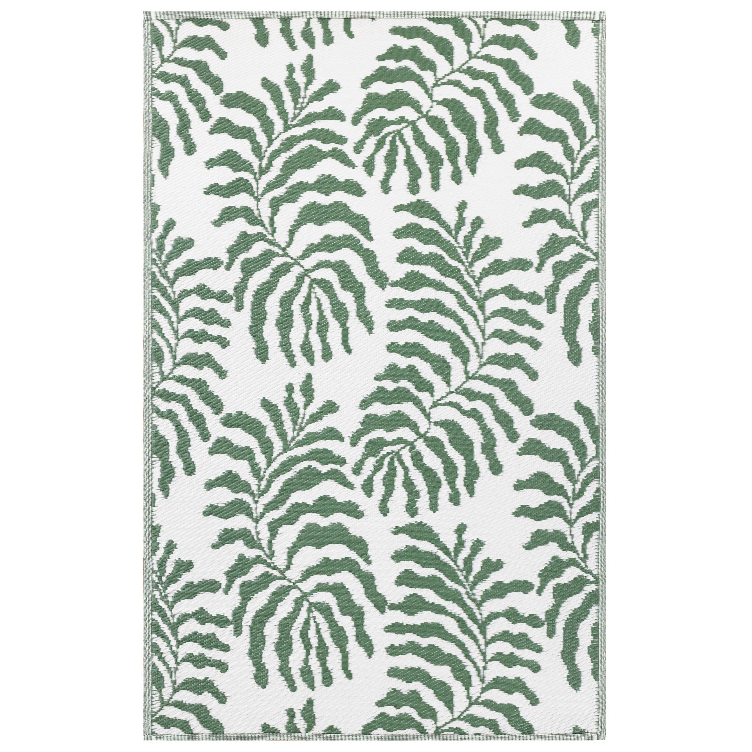 Tocorico Tapis d'extérieur 120x180cm 100% recyclé Vert: Vert / 120 x 180 cm