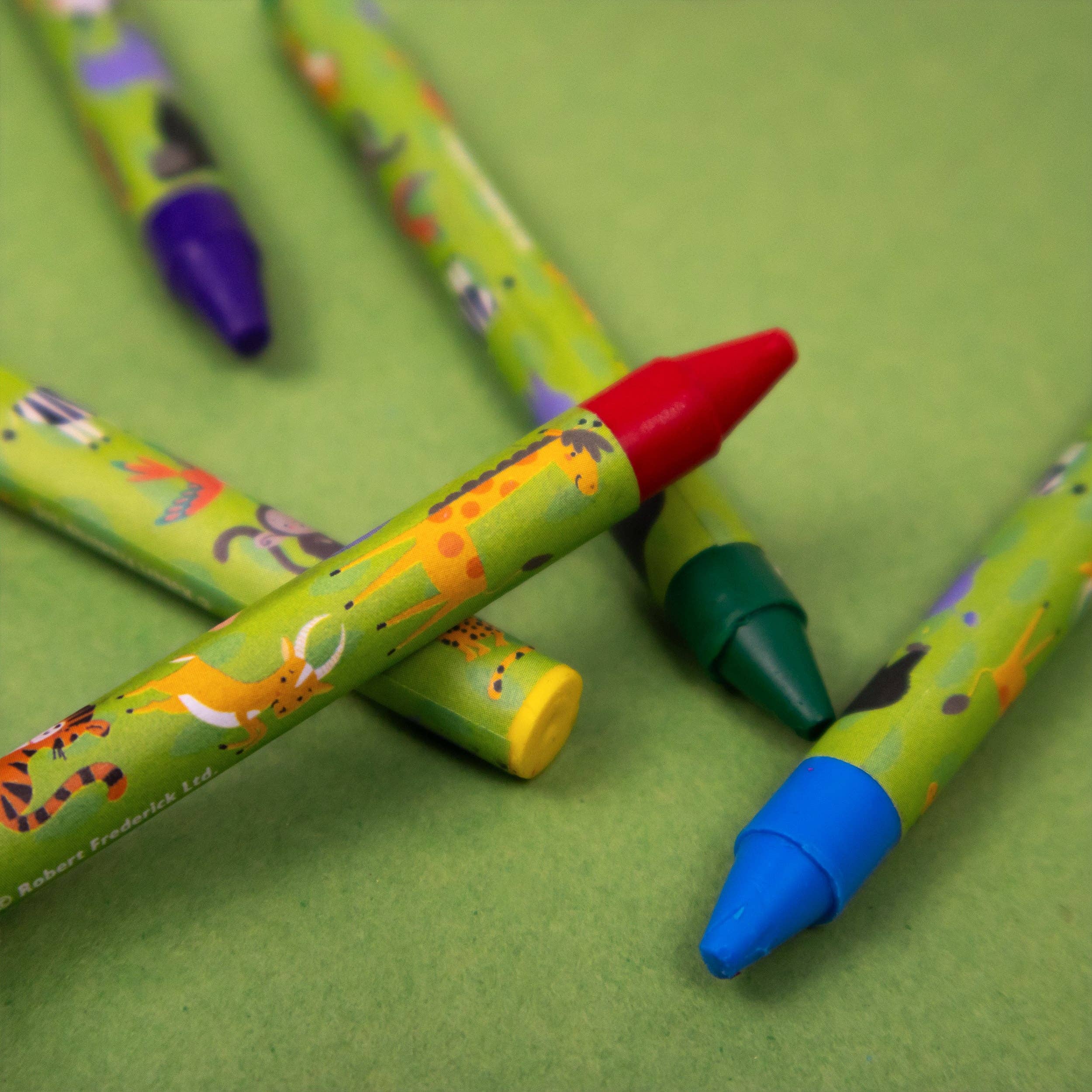 Ensemble d'art pour enfants de 42 pièces Animaux de la jungle