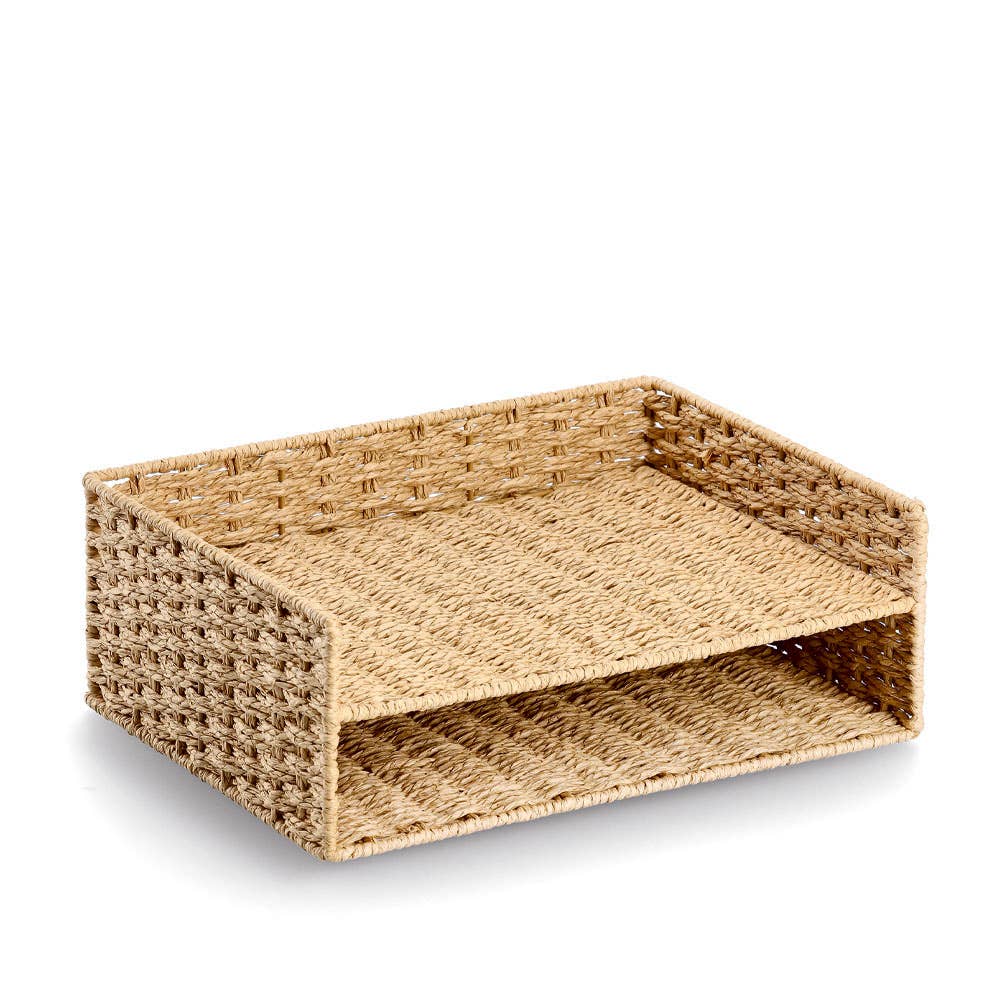 Archivage de documents, treillis de papier: Nature / Env. 32 x 24 x 11,5 cm