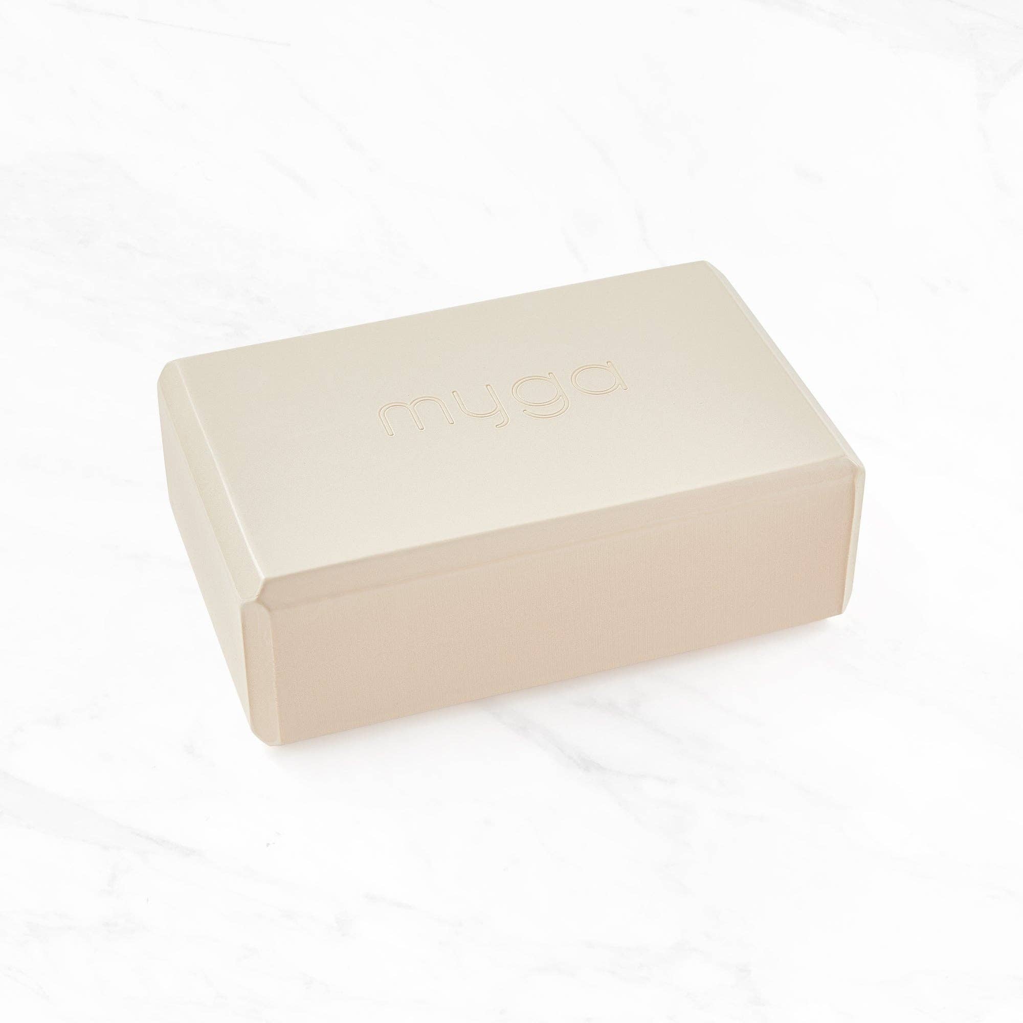 Bloc de yoga en mousse - 6 couleurs disponibles: Sable