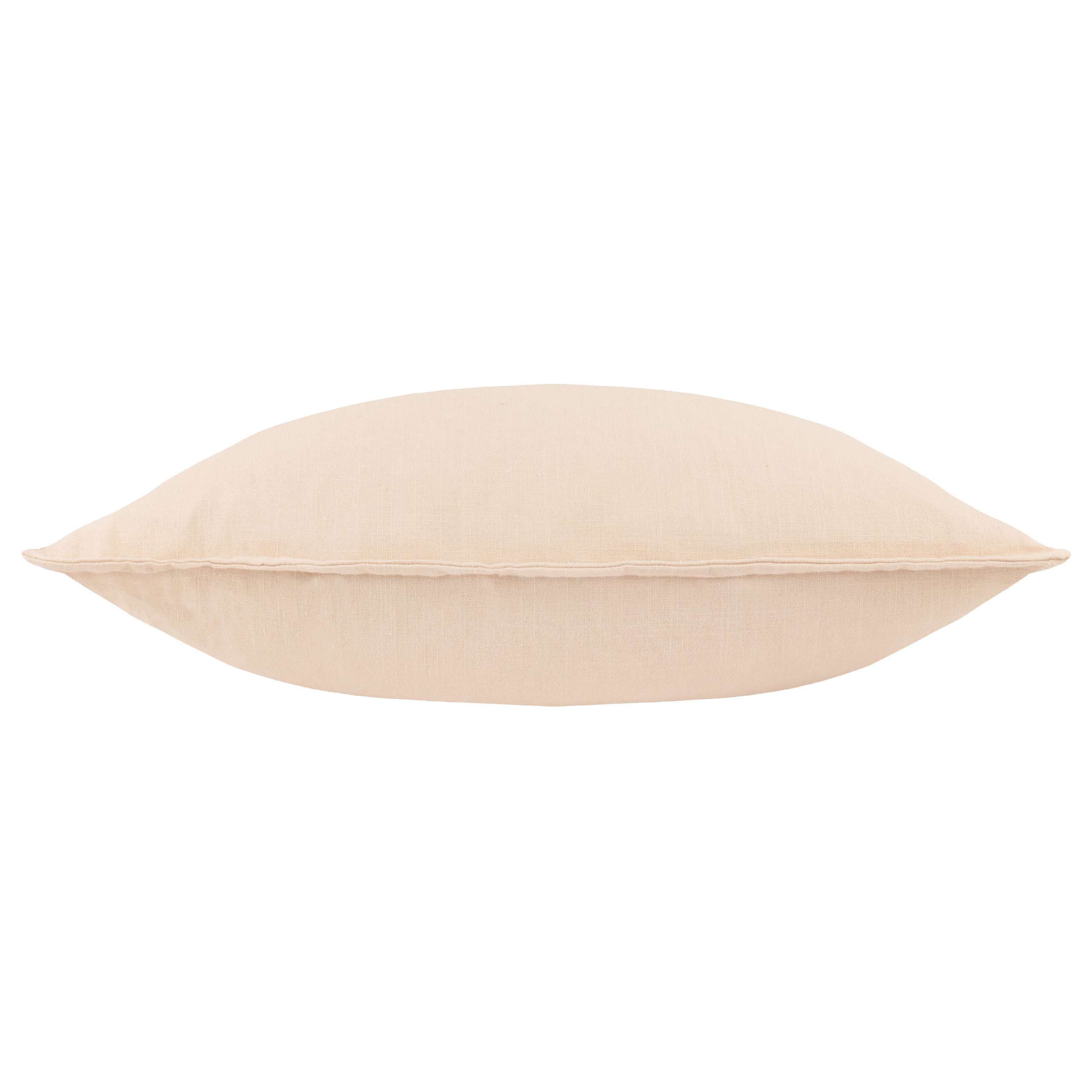 Coussin en lin de coton flammé: Lin / Garni en polyester / 50 x 50 cm