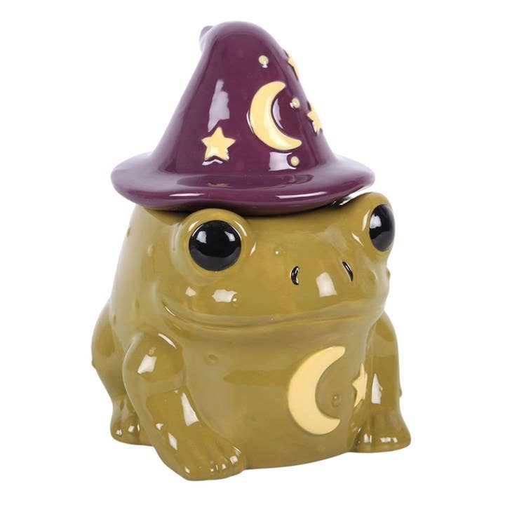 Brûleur d'huile « Crapaud magique » d'Halloween