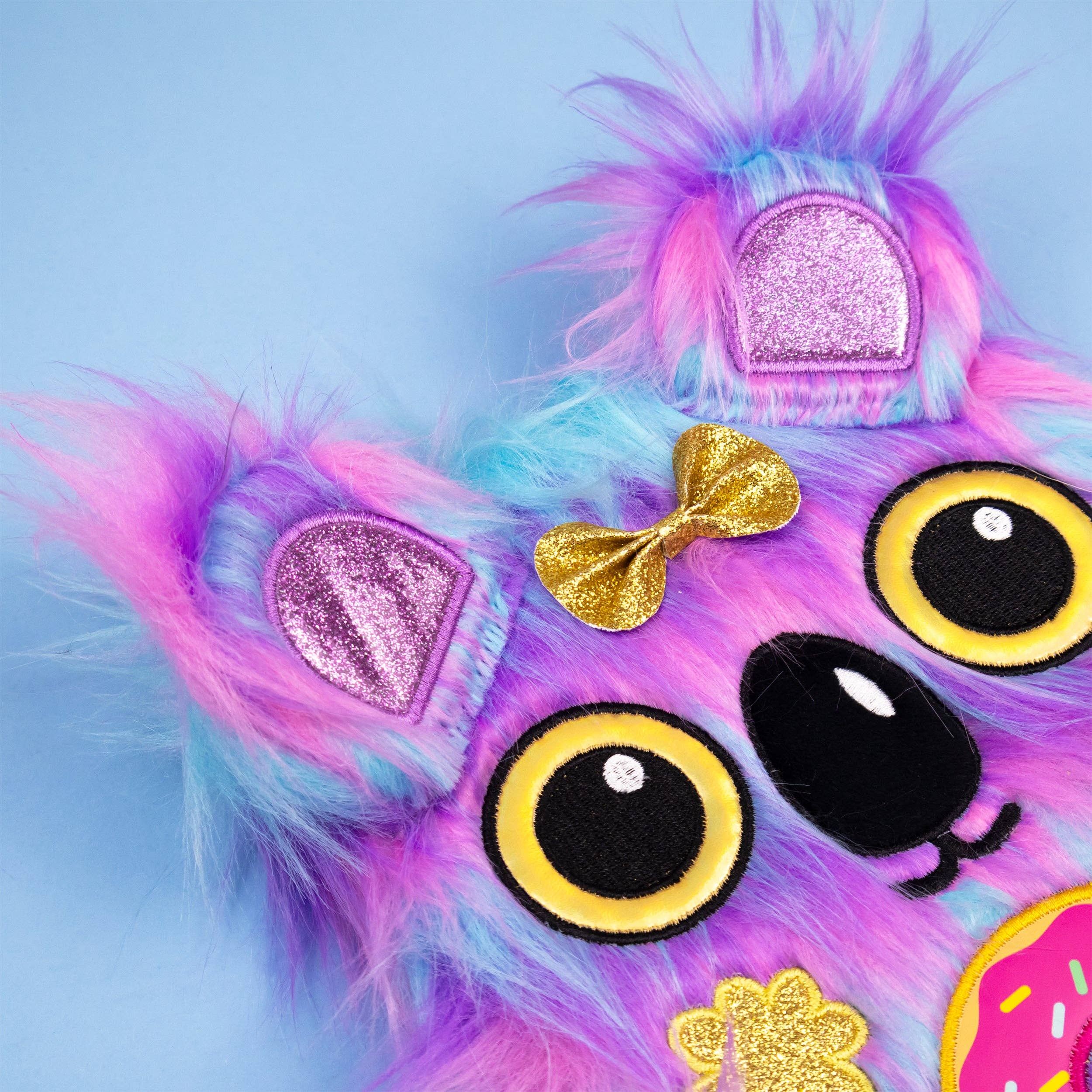 Carnet en peluche Koala ébouriffé – Journal doux A5 ligné pour enfants