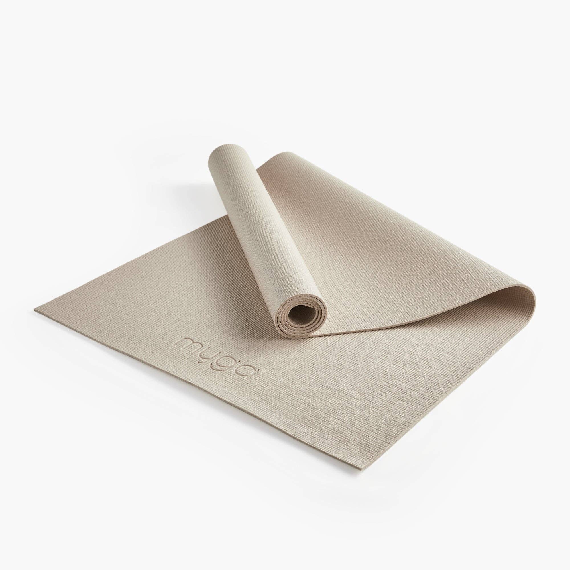 Tapis de yoga pour débutants – Disponibles en 6 couleurs neutres: Bois