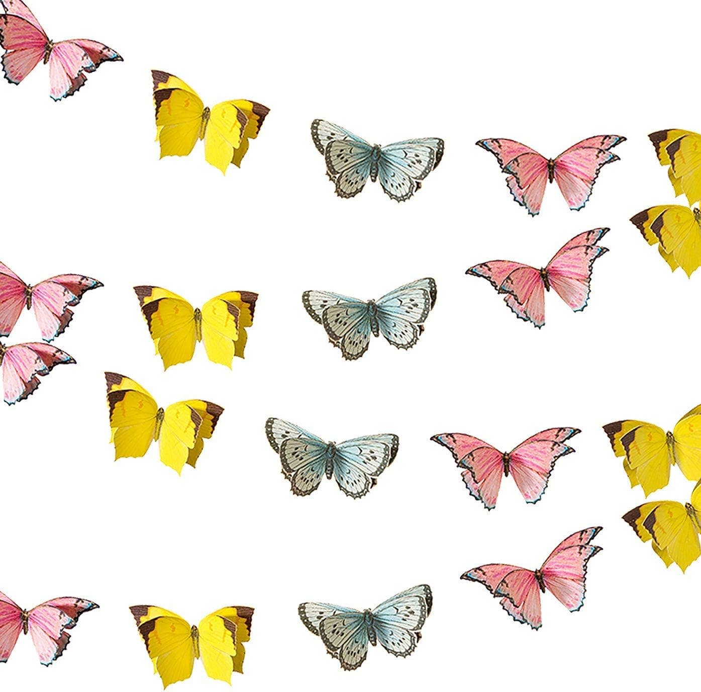 Guirlande de papillons - 2,5 m