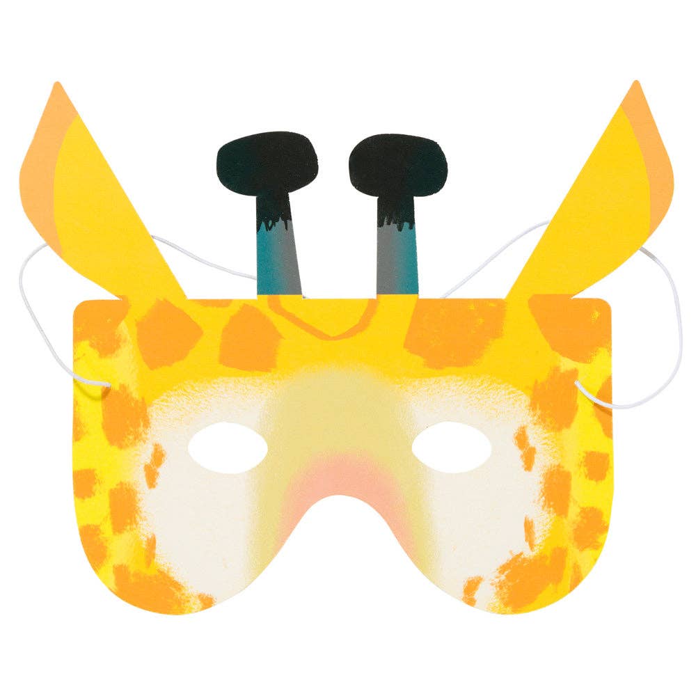 Masque en papier d'animaux de fête