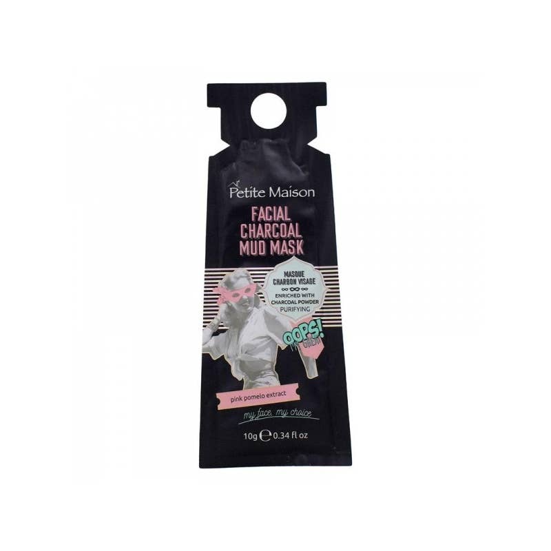 Masque Visage Charbon de Boue Petite Maison 10g