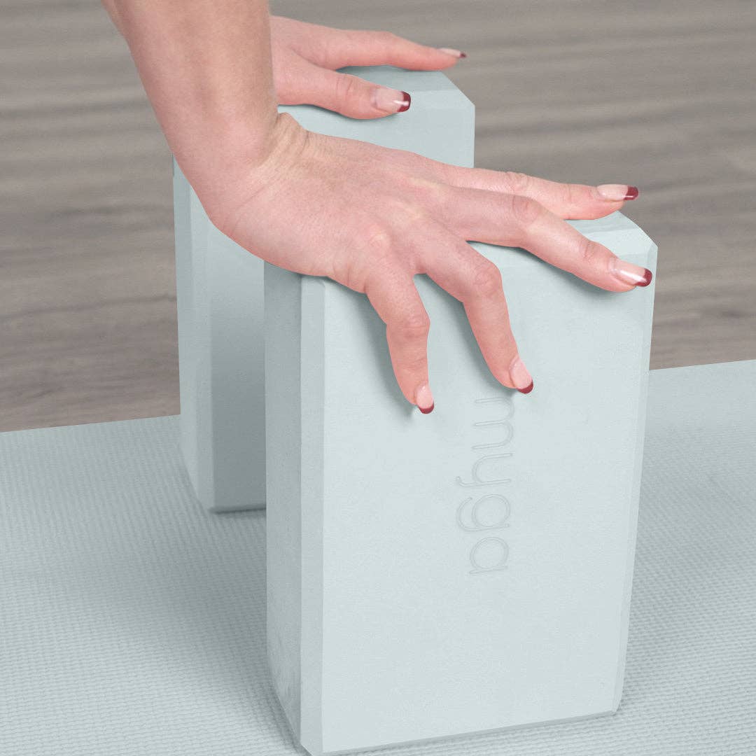 Bloc de yoga en mousse - 6 couleurs disponibles: Bois