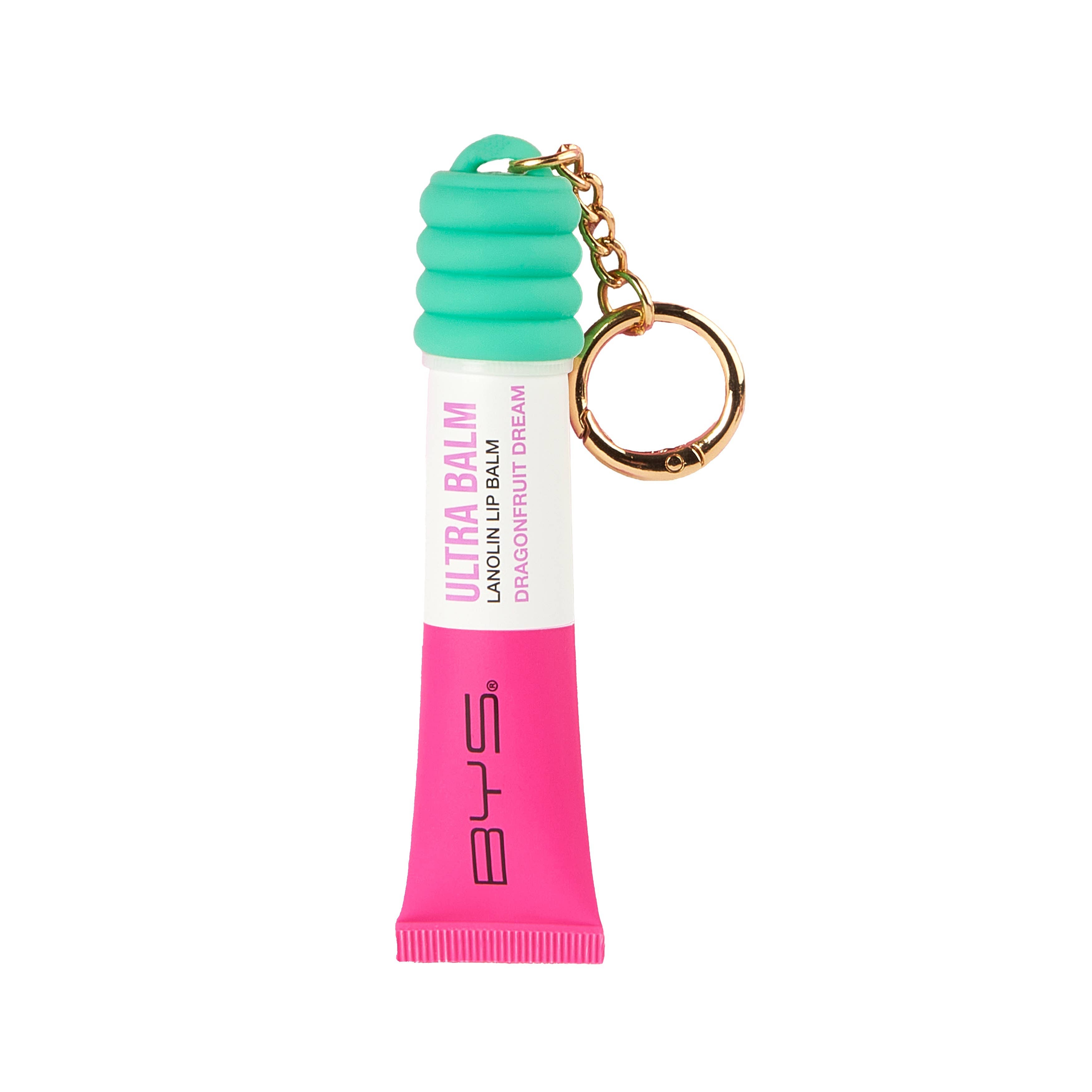 BYS Baume à Lèvres Lanoline & Porte-clés Portable Rêve de Fruit du Dragon