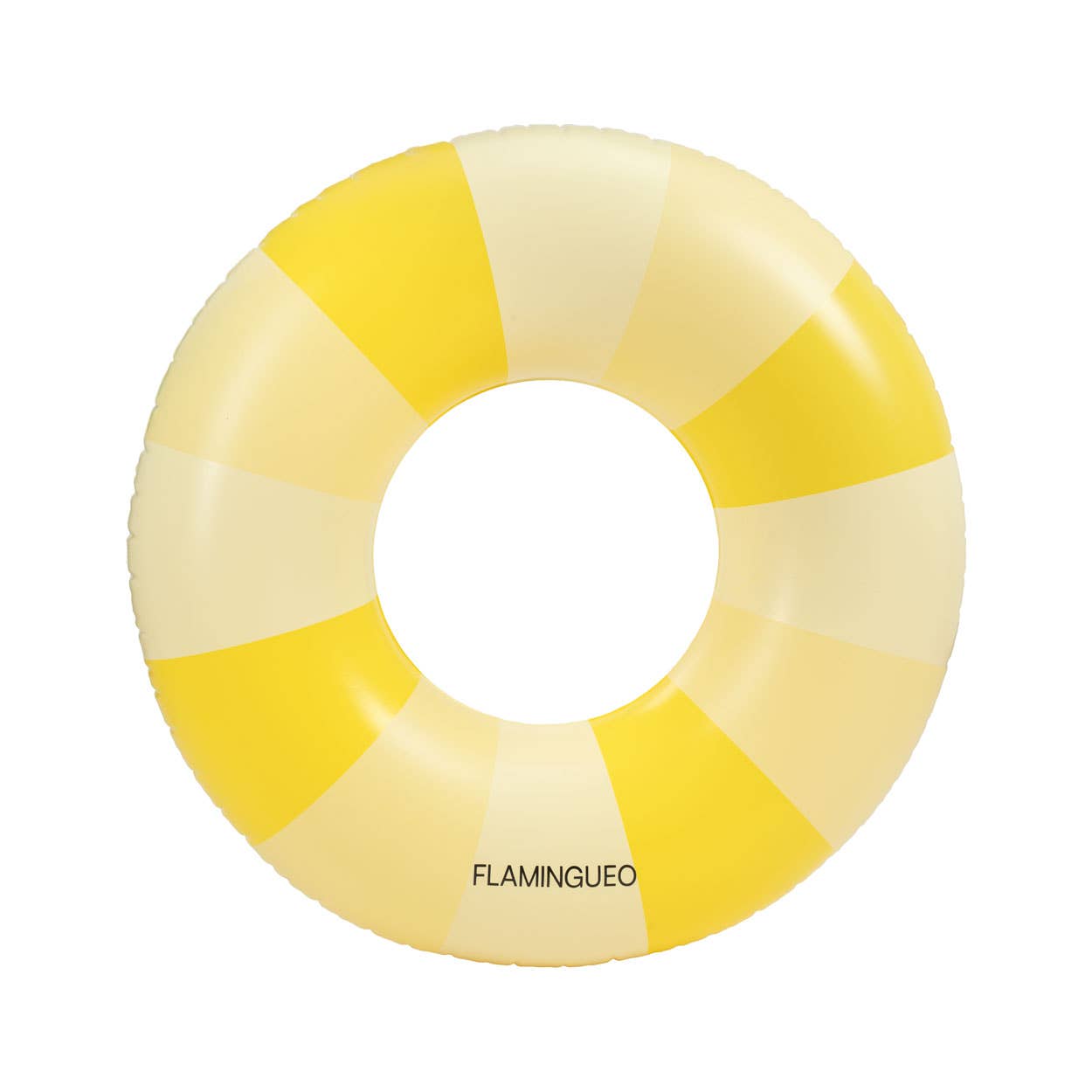 Bouée donut jaune pour piscine