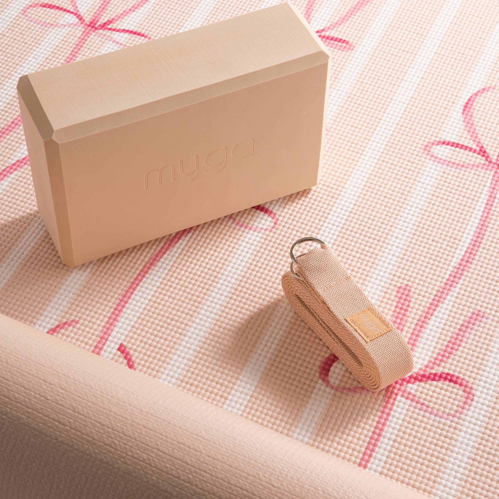 Kits de yoga imprimés pour débutants: Ruban