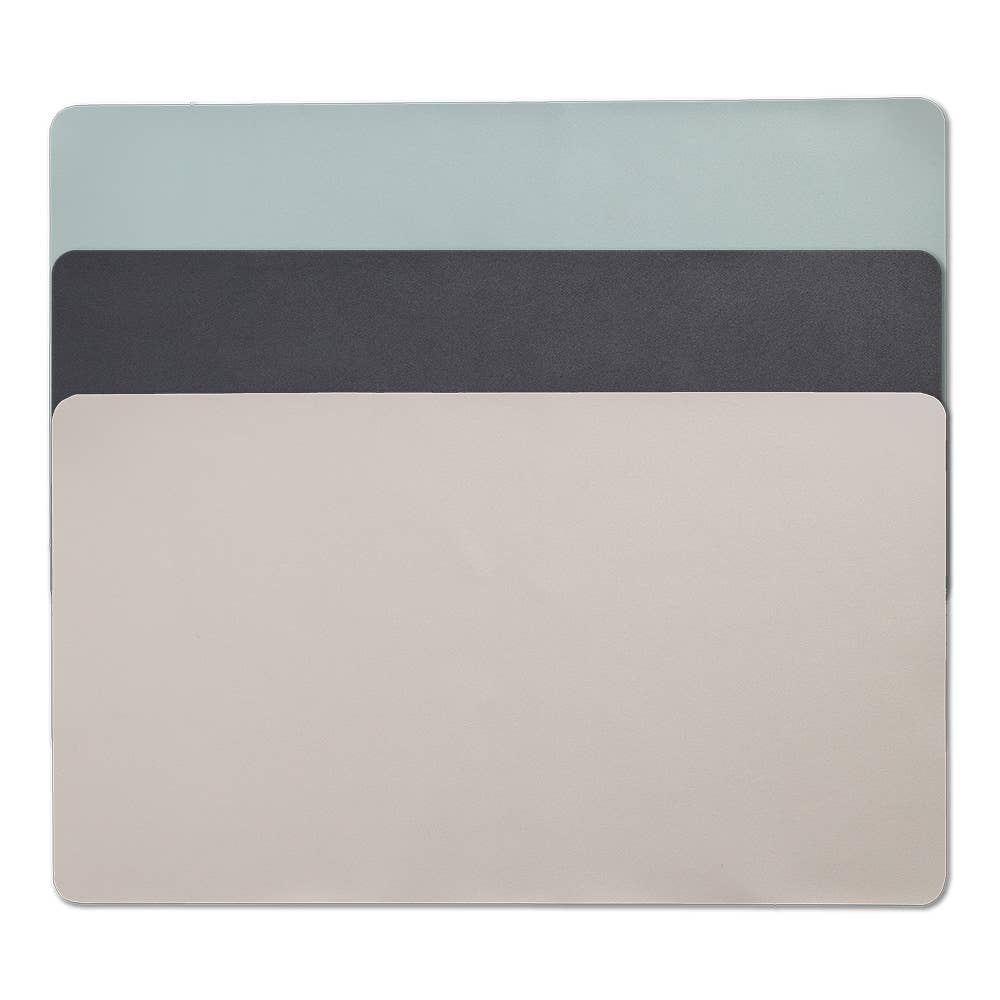 Sous-main, simili cuir, menthe: Menthe / Environ 40 x 70 cm
