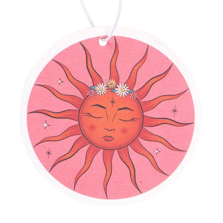 Désodorisant pour voiture parfum floral Soleil céleste