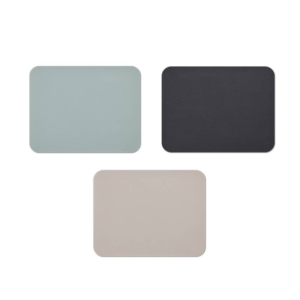 Tapis de souris, similicuir: Creme