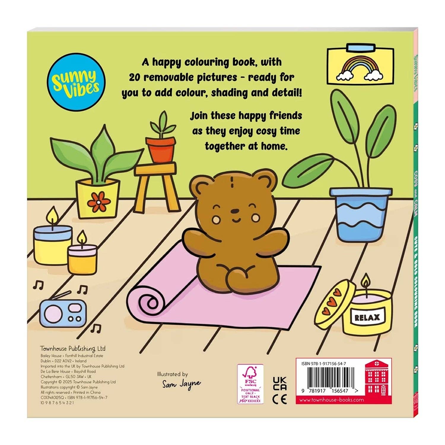 Série de coloriage Ambiances ensoleillées: Repos et Relax