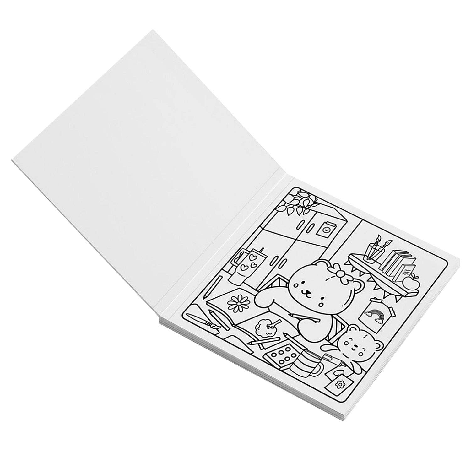 Série de coloriage Ambiances ensoleillées: Rue Joyeuse