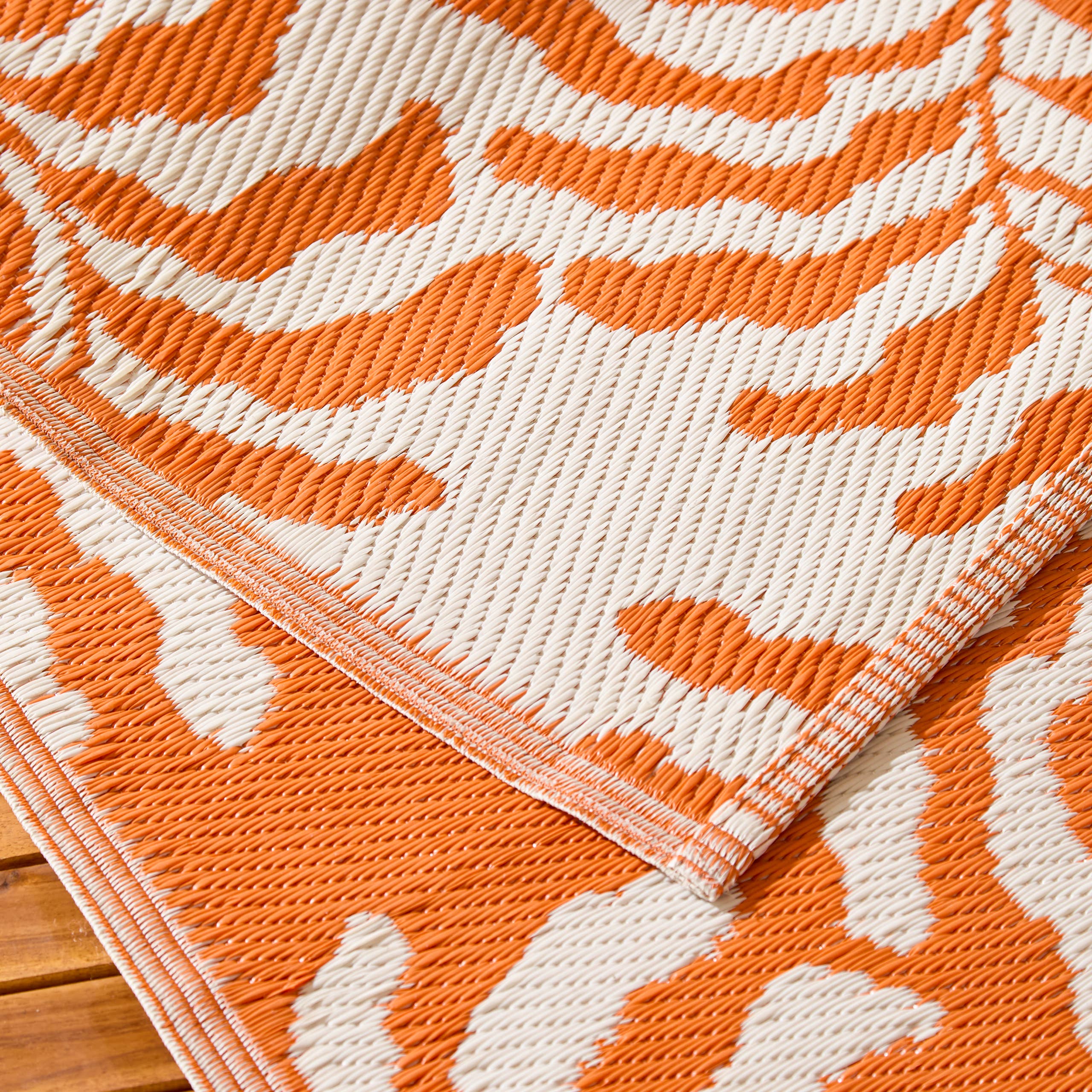 Tapis d'extérieur Tocorico 120x180cm Orange: Orange / 120 x 180cm