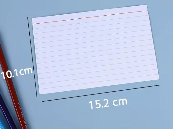 Bloc notes Autocollant à Lignes Horizontales