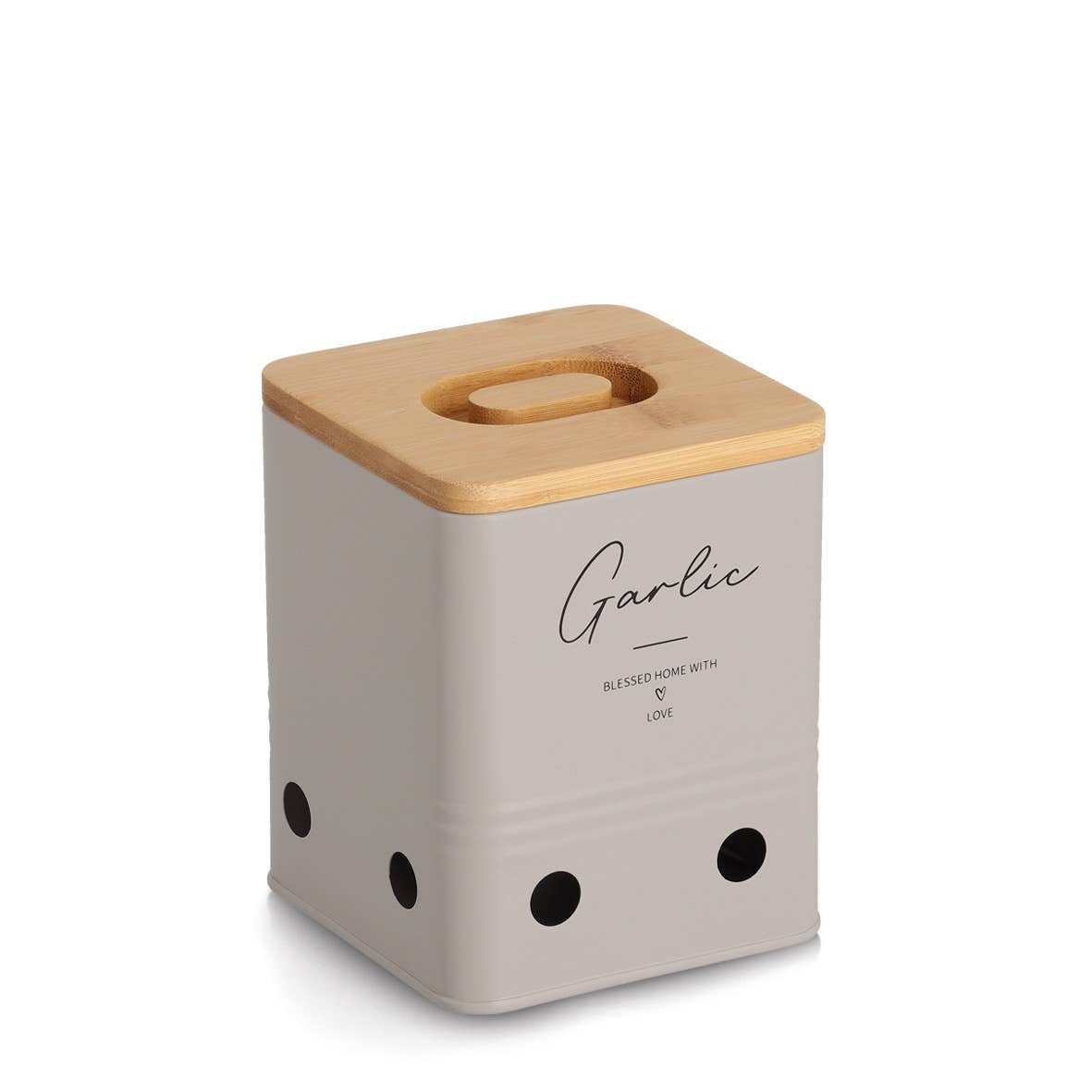 Boîte de conservation "Garlic" avec couvercle en bambou, 1300 ml, FSC 100 %