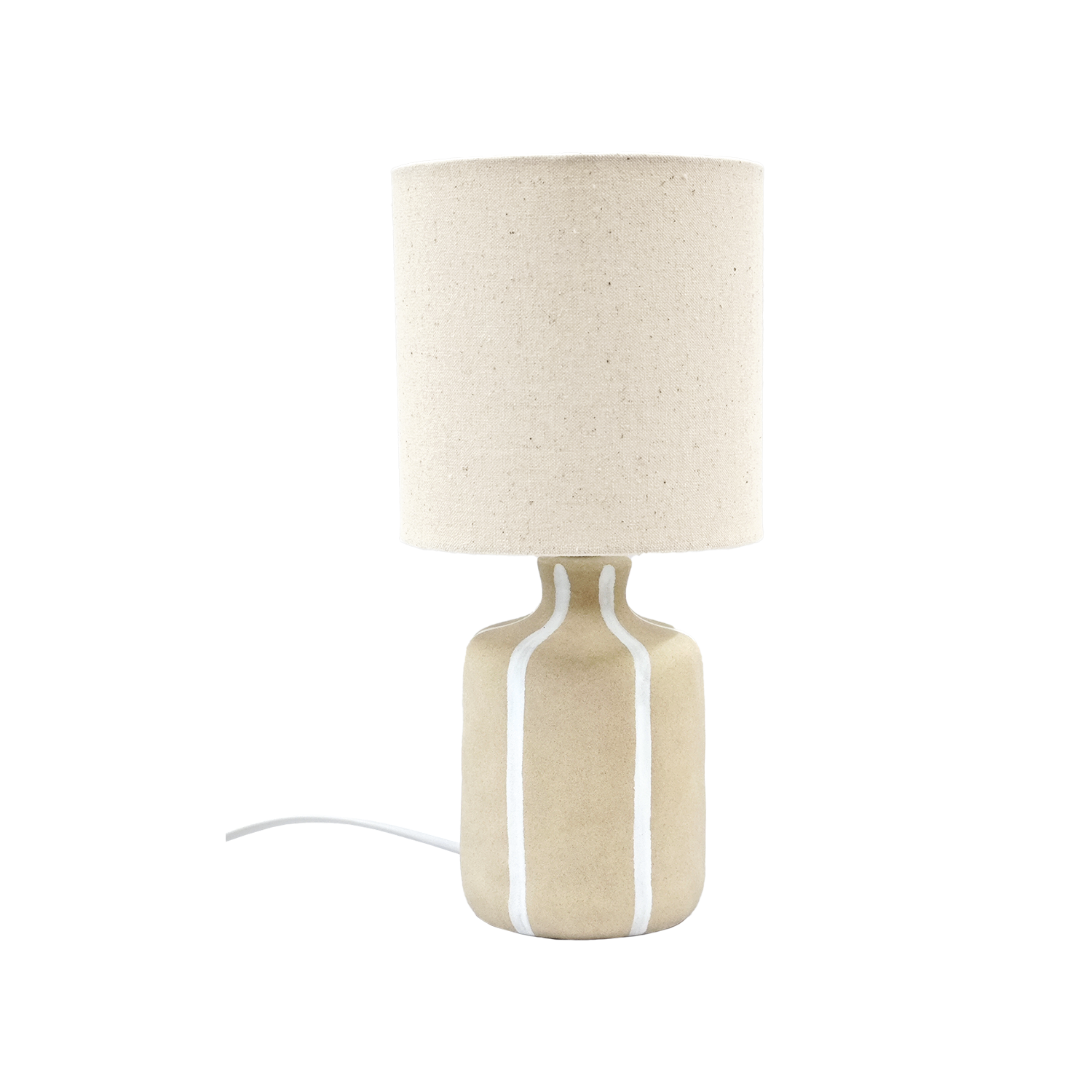 Lamp Camille sand D15 H32cm
