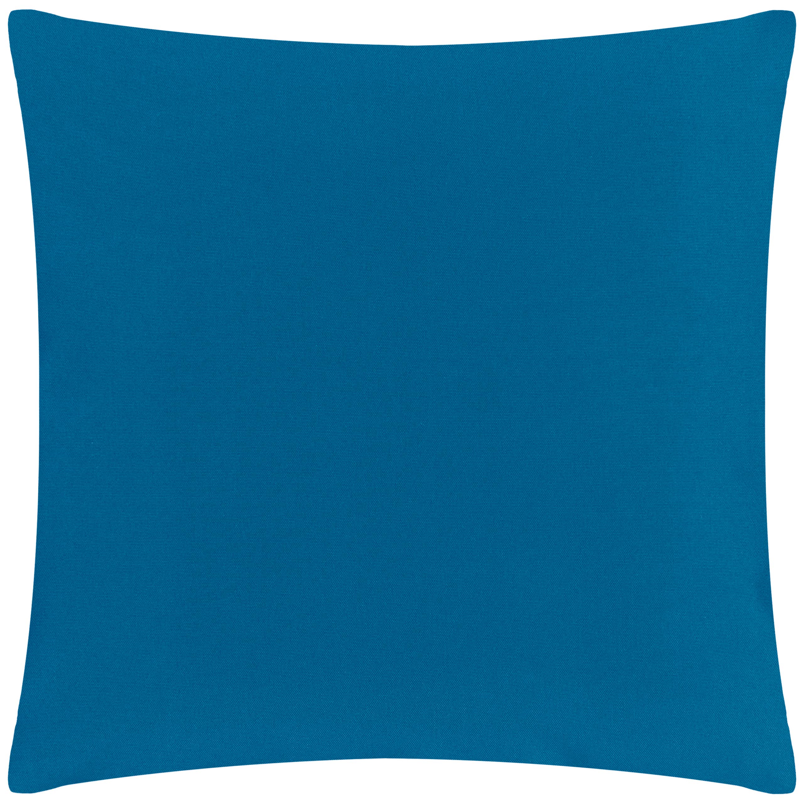 Coussin d'extérieur Aljento bleu: Bleu / Garni en polyester / 43 x 43 cm
