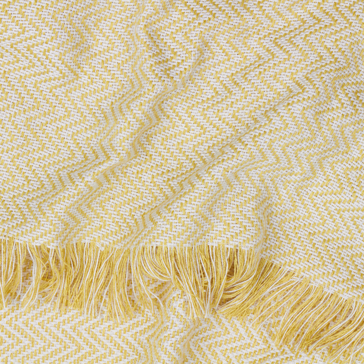 Plaid – Wisley – Jaune – 130 × 180cm