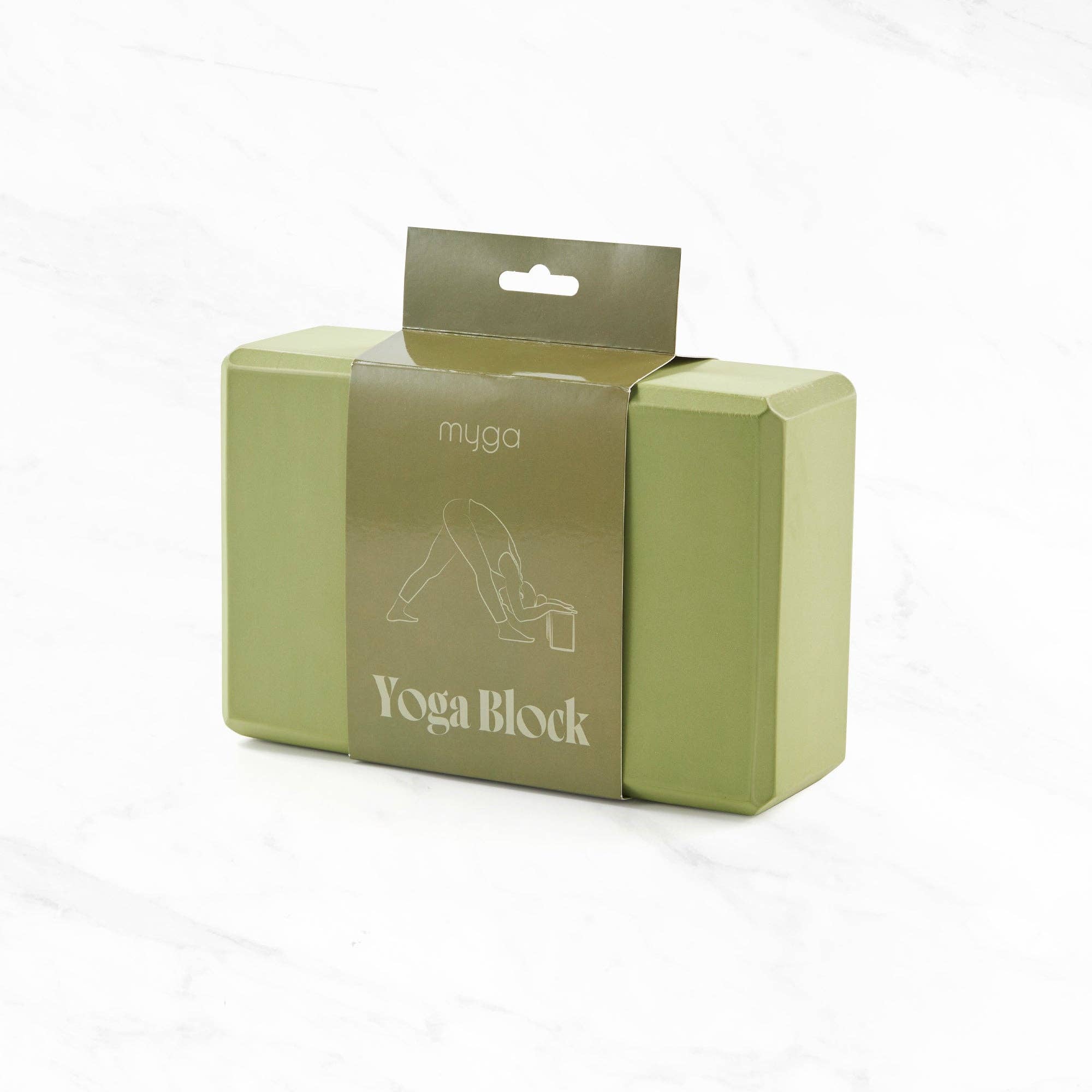 Bloc de yoga en mousse - 6 couleurs disponibles: Sarcelle