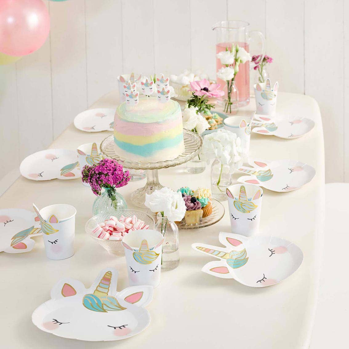Bougies Licorne - Lot de 5