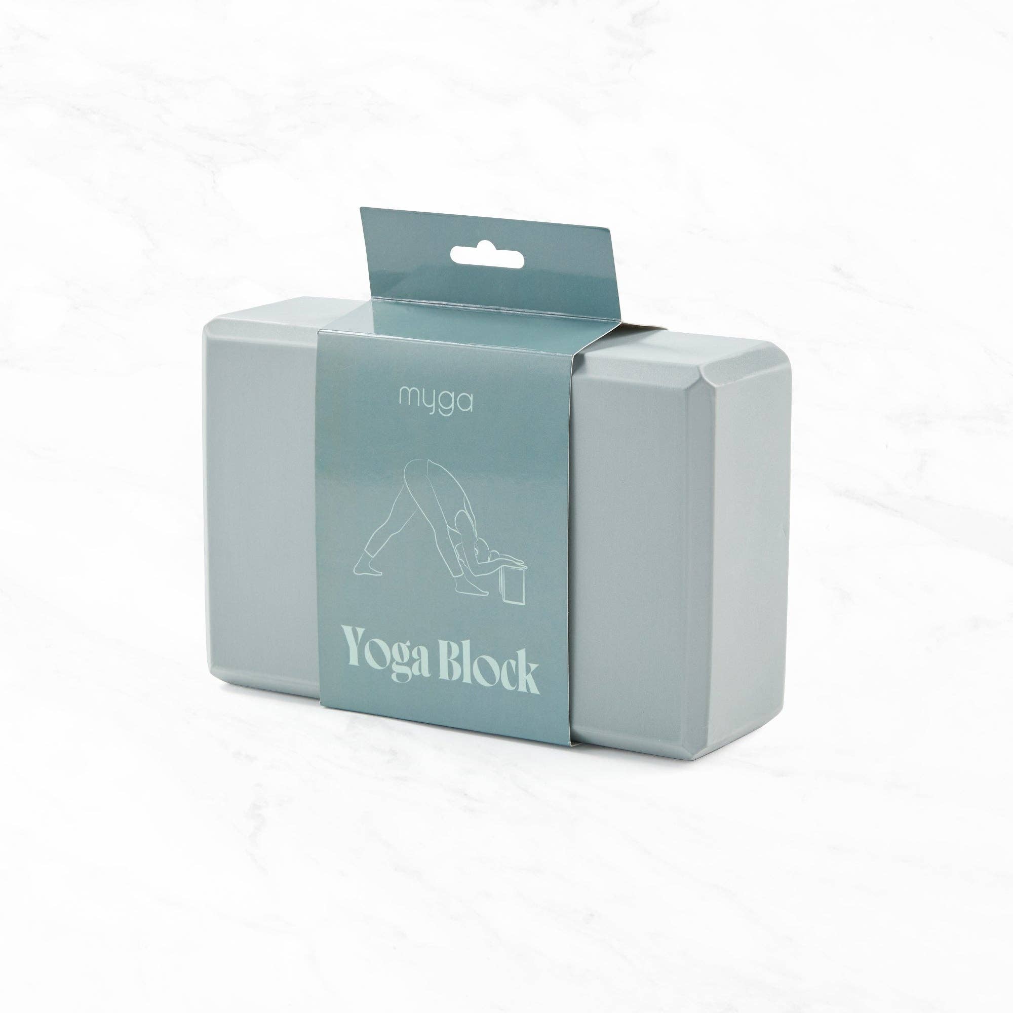 Bloc de yoga en mousse - 6 couleurs disponibles: Bois