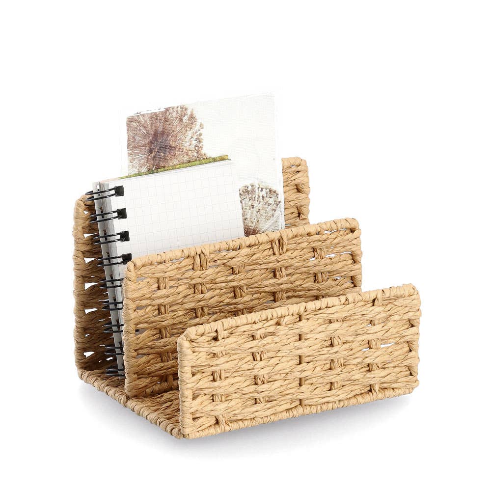 Boîte à lettres, Vannerie: Nature / Env. 15,5 x 12,5 x 10,6 cm