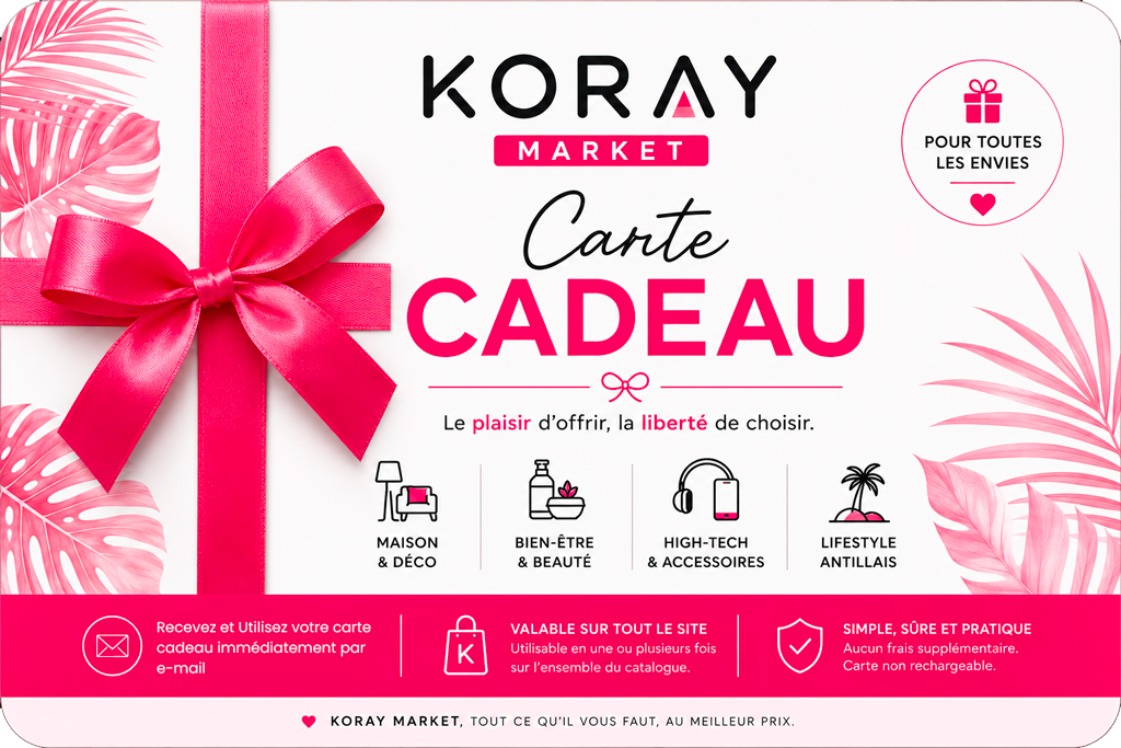 Carte Cadeau Koray Market