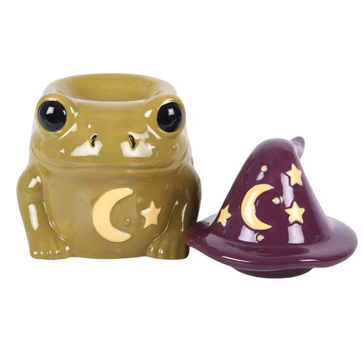 Brûleur d'huile « Crapaud magique » d'Halloween