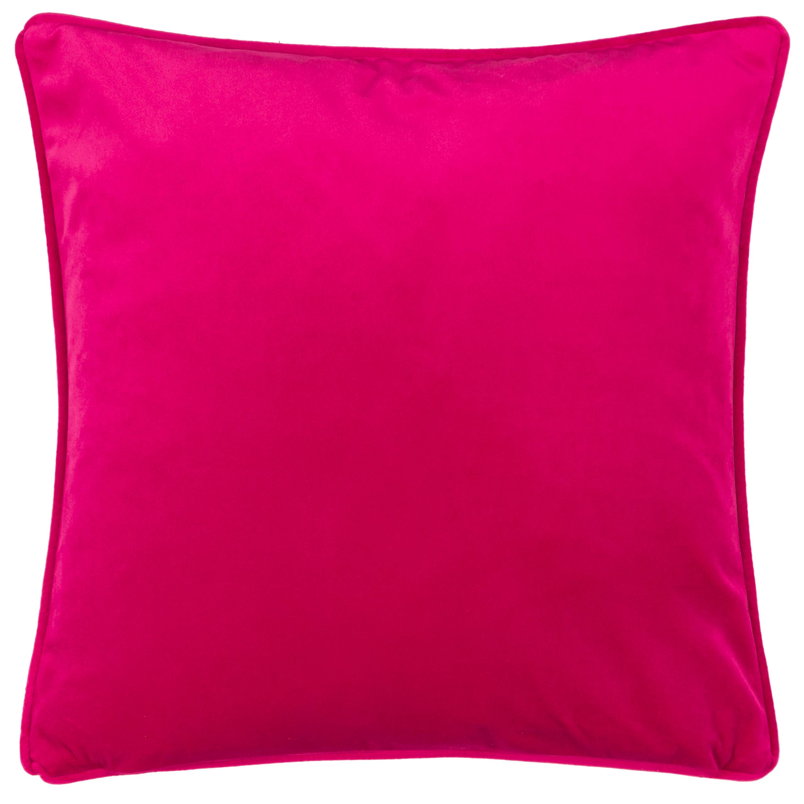 Coussin illustré Fiesta Folk Cobalt: Cobalt / Garni en polyester / 43 x 43 cm