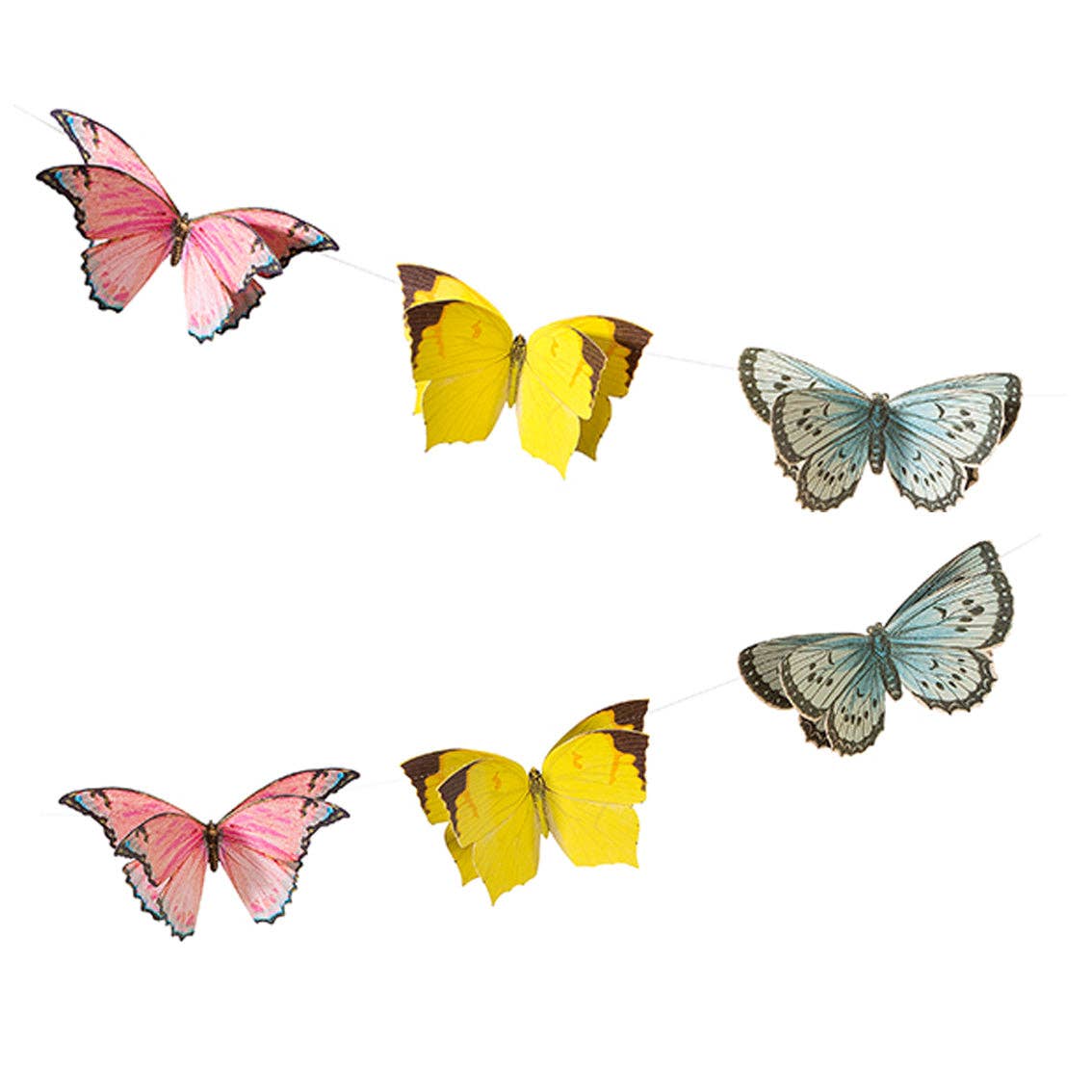 Guirlande de papillons - 2,5 m