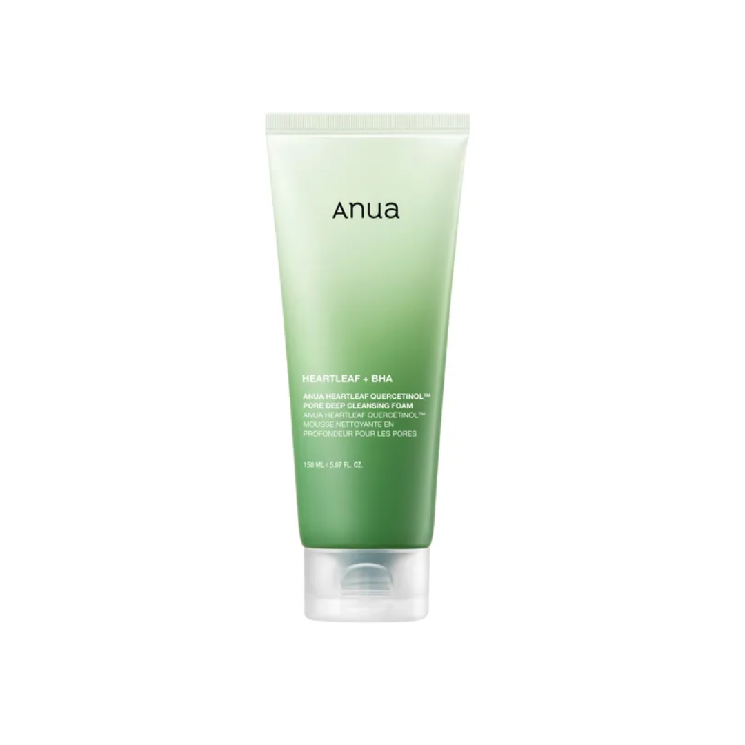 Anua - Mousse nettoyante profonde pour les pores au Heartleaf et quercetinol