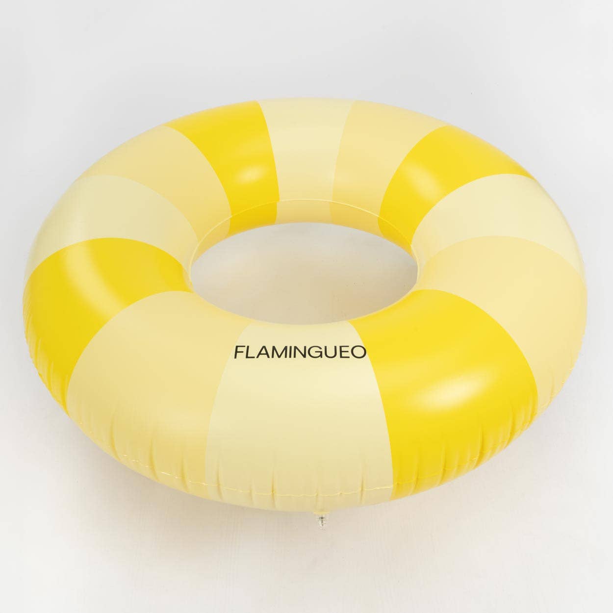 Bouée donut jaune pour piscine