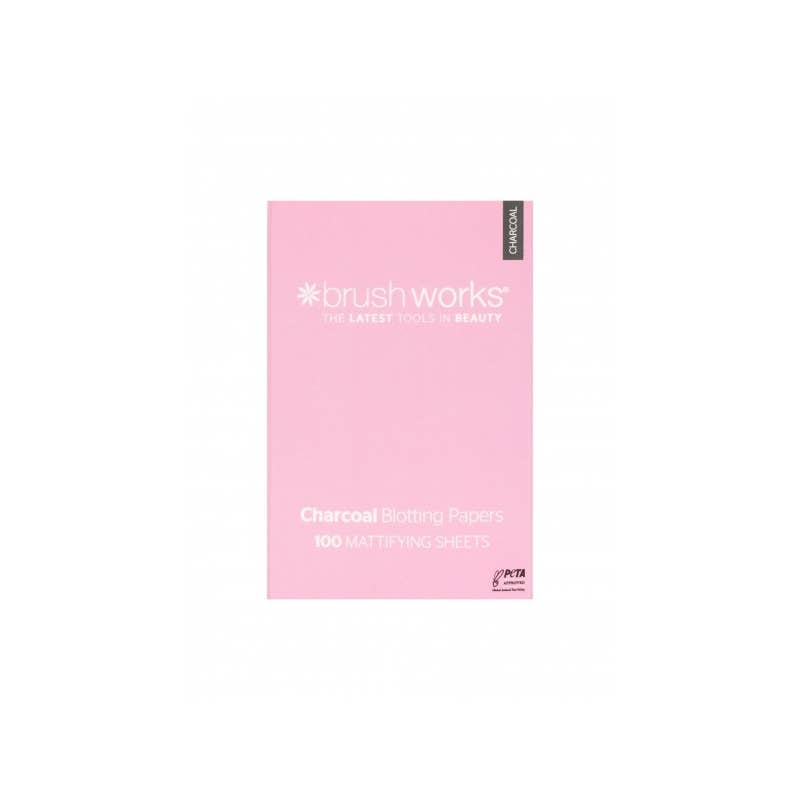 Papiers Matifiants au Charbon Brushworks 100 Feuilles