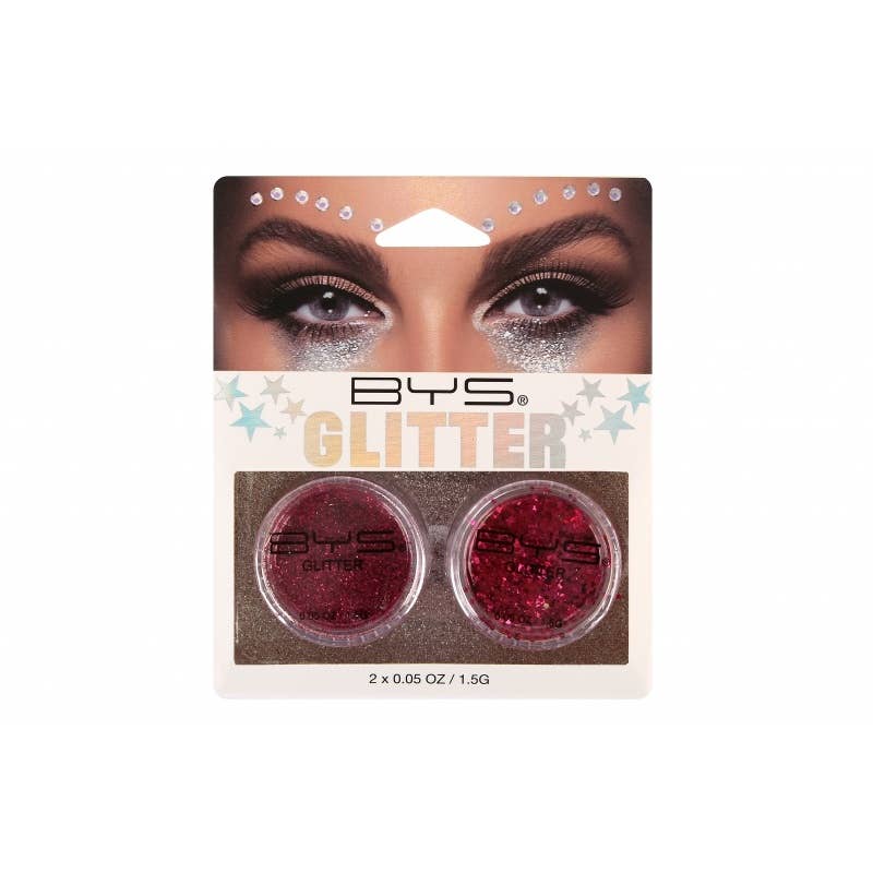 BYS Paillettes Libres 2 Pack FUCHSIA