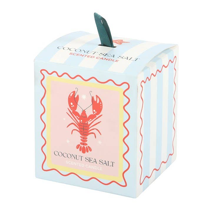 Pastel Homard Noix de Coco & Sel Marin Bougie Côtière
