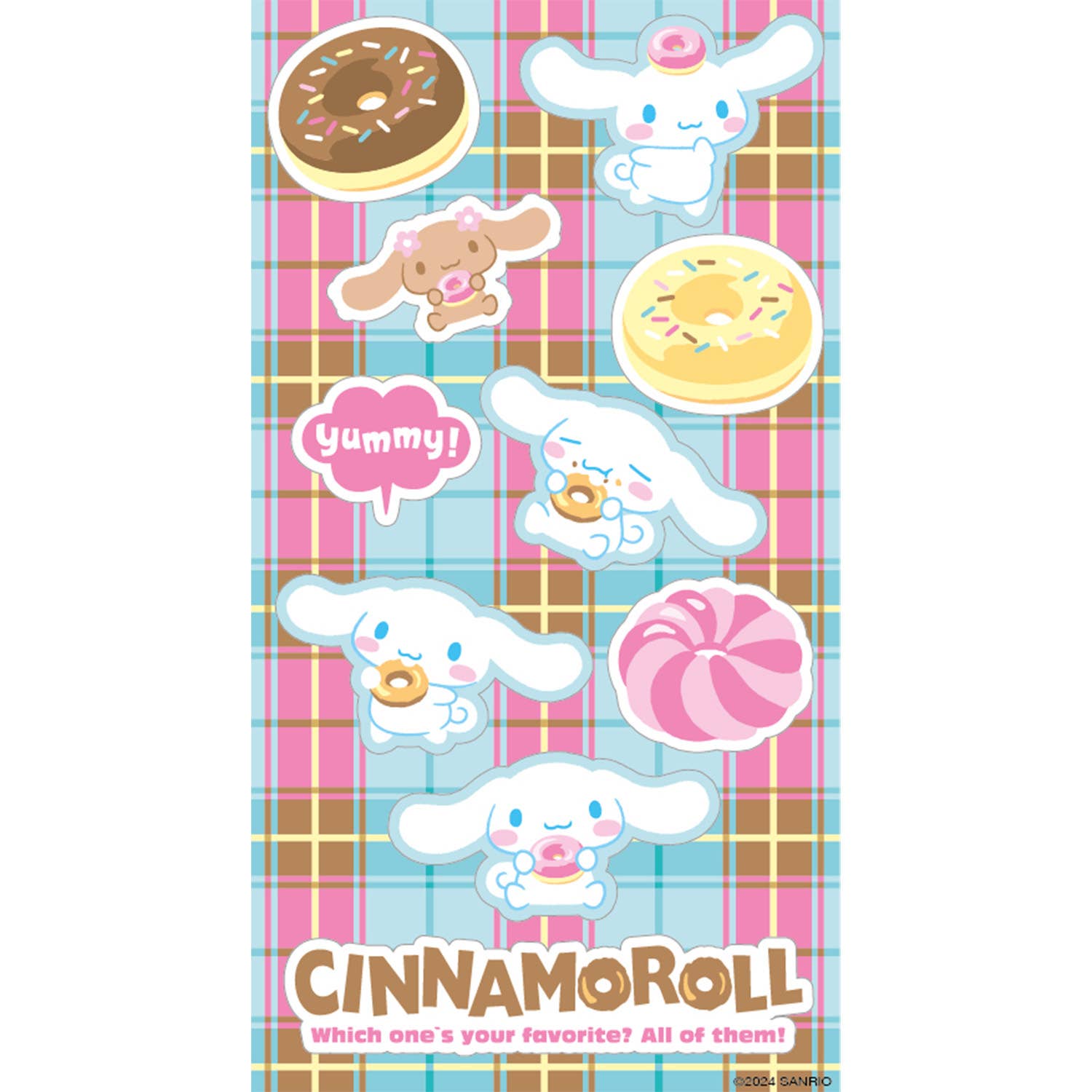 Sanrio Cinnamoroll - Set de papeterie 6 pièces