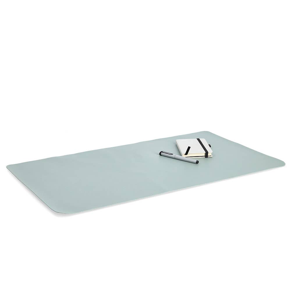Sous-main, simili cuir, menthe: Menthe / Environ 40 x 70 cm