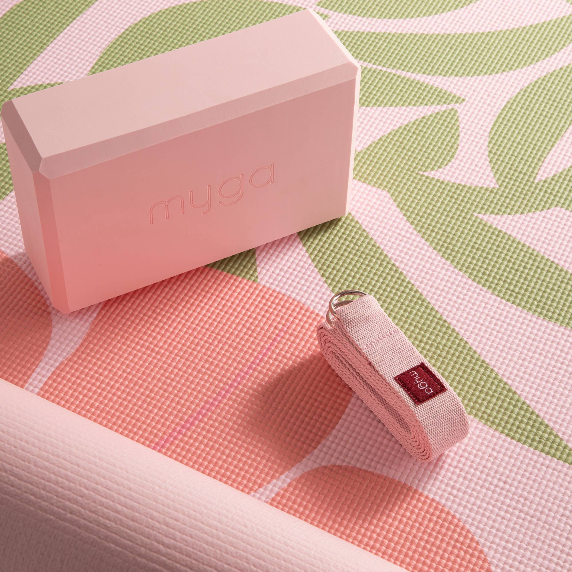 Kits de yoga imprimés pour débutants: Fleur