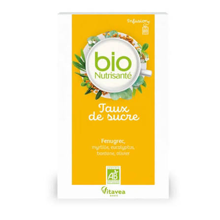 Bio Ns/infusion Taux de Sucre – Boîte 20 Sachets