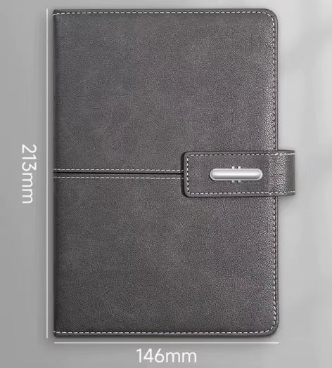 Bloc-Notes Spirale en Simili Cuir A5