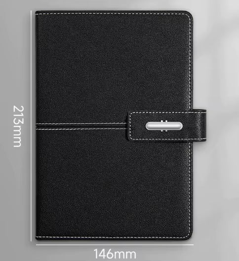 Bloc-Notes Spirale en Simili Cuir A5