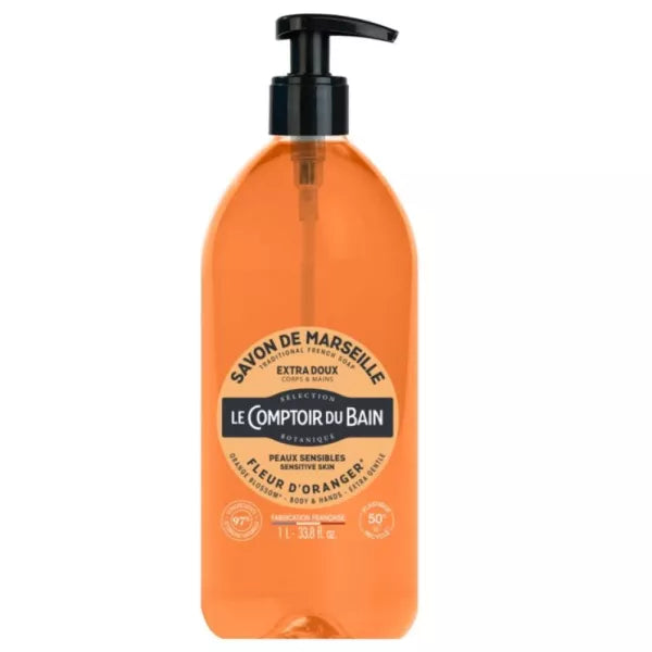 Gilbert Lcb Savon Liquide Fleur d Oranger 1l