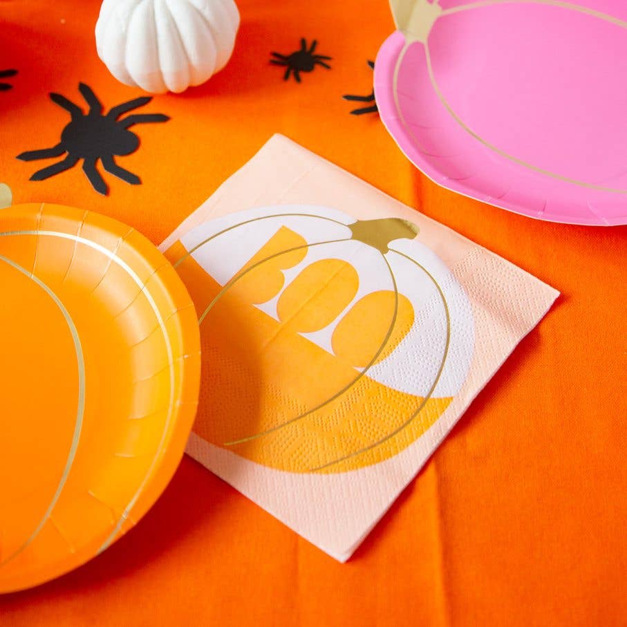 Serviettes en papier Pumpkin Halloween | Paquet de 16 |